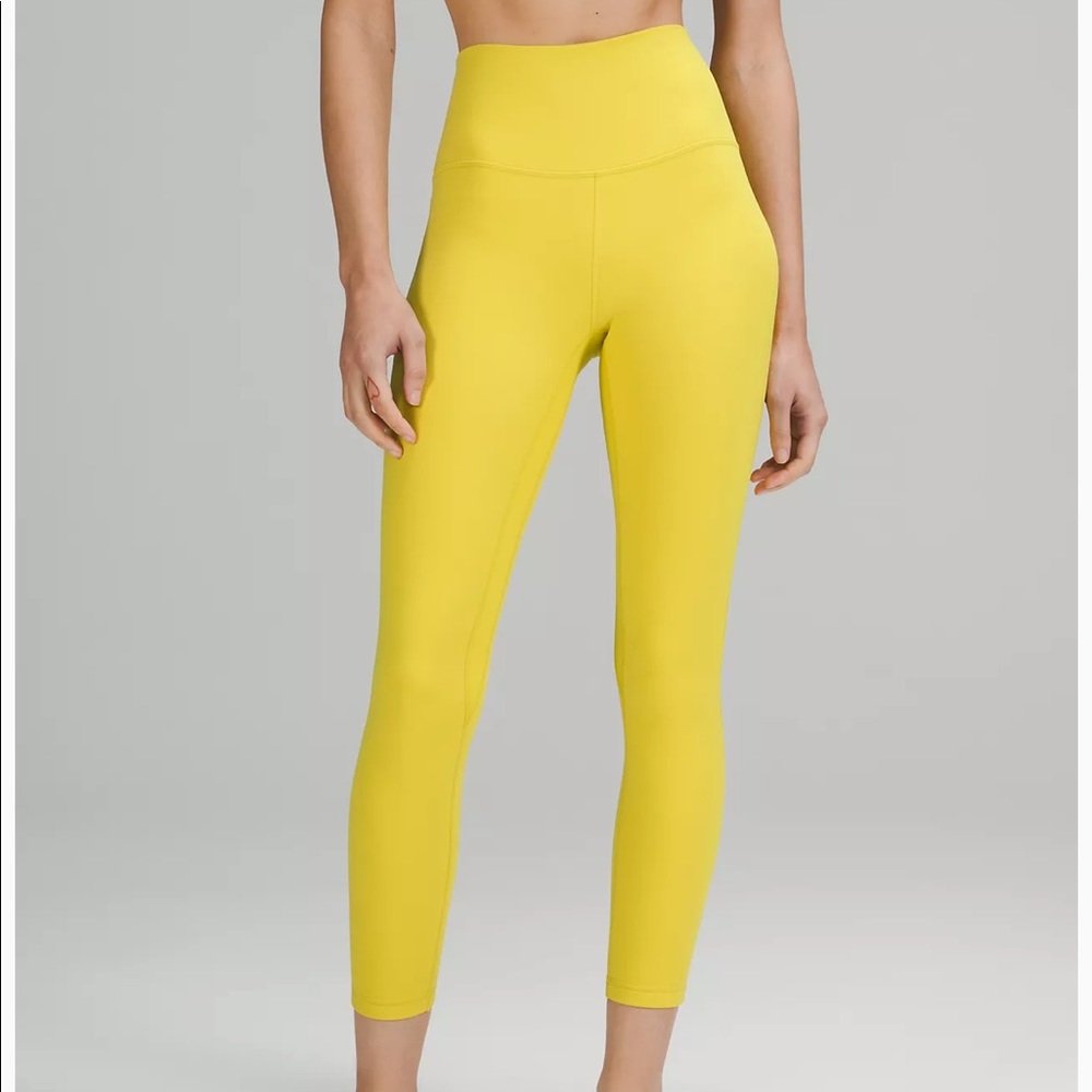 Lululemon Solar Yellow Align Pant 25 NWT 14